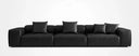 ELESE Sectional Leather Sofa