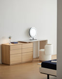 Lelia Dresser with Vanity and Desk