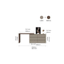 Lola Dresser and Desk Vanity