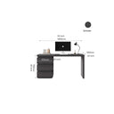 Lola Desk with Storage