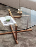 Kekoa Glass Coffee Table