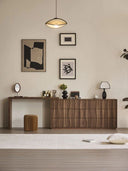Wave Dresser with Desk