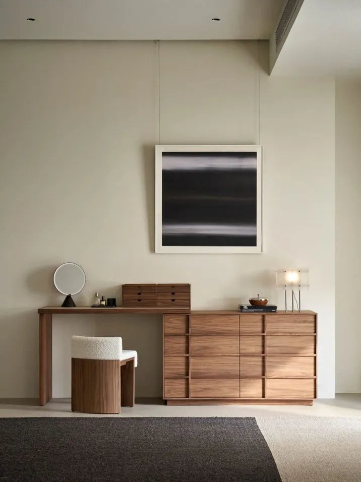 Anya Dresser Desk with Vanity Box – wabisabi-hawaii