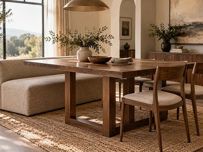 How to Pair Dining Chairs With a Bench