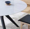 Malu Marble Round Dining Table