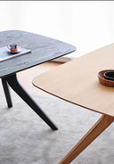 Malu Wooden Long Dining Table