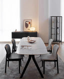 Malu Marble Long Dining Table