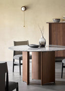 MILILANI Marble Round Dining Table