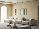 ELESE Sectional Fabric Sofa
