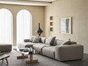 ELESE Sectional Fabric Sofa