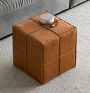 ELESE Leather Stool