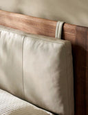 ELESE Walnut Bed