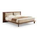 ELESE Walnut Bed