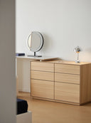Lelia Dresser with Vanity and Desk