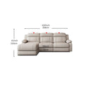 Kapua Leather Recliner Sectional Sofa