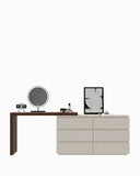Elan Dresser with Desk and Vanity
