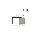 Lola Dresser and Desk Vanity