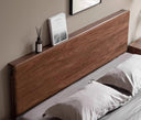 Kainoa Walnut Queen Size Bed