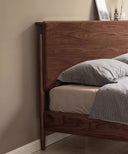 Kainoa Walnut Queen Size Bed