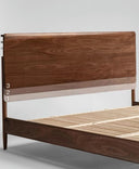 Kainoa Walnut Queen Size Bed