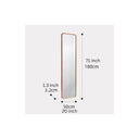Kahele Walnut Mirror