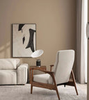 Kainoa Walnut Recliner Chair