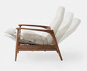 Kainoa Walnut Recliner Chair