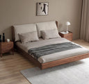 Kahele Solid Walnut Bed