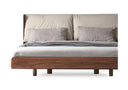 Kahele Solid Walnut Bed