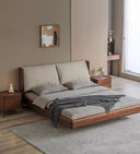 Kahele Solid Walnut Bed