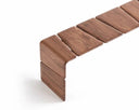 Kohala Solid Walnut Bench