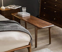 Kainoa Solid Walnut Bench