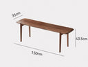 Kainoa Solid Walnut Bench