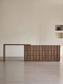 Wave Dresser with Desk