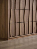 Wave Dresser with Desk