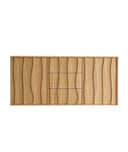 Wave Dresser with Desk