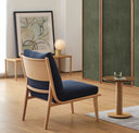 Ele Relaxing Fabric Lounge Chair
