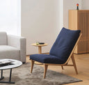 Ele High Back Fabric Lounge Chair