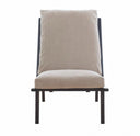 Ele High Back Fabric Lounge Chair