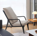 Ele High Back Fabric Arm Chair