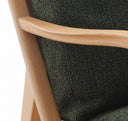 Ele High Back Fabric Arm Chair