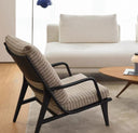 Ele High Back Fabric Arm Chair