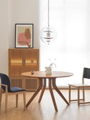 Malu Wooden Round Dining Table