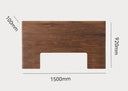 Kainoa Walnut Queen Size Bed