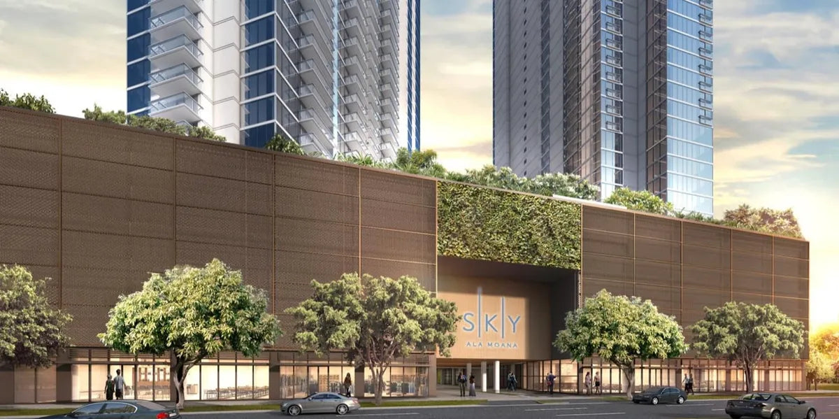 Sky Ala Moana - Furniture Packages Shown in 3D