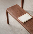 Kahele Solid Walnut Bench