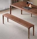 Kahele Solid Walnut Bench